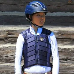 Tipperary Eventer Vest -Equestrian Supplies Sales Store 14856 navy lifestyle 2