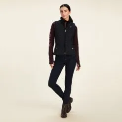 Ariat Ashley Insulated Vest -Equestrian Supplies Sales Store 20705 black 1