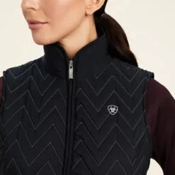 Ariat Ashley Insulated Vest -Equestrian Supplies Sales Store 20705 black 4