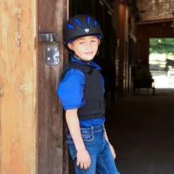 Tipperary Ride-Lite Youth Vest -Equestrian Supplies Sales Store 20830 black lifestyle 2