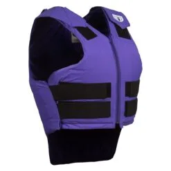 Tipperary Ride-Lite Youth Vest -Equestrian Supplies Sales Store 20830 purple angle