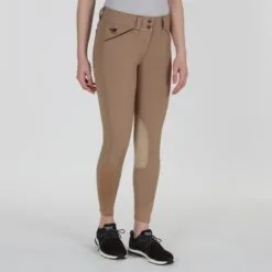 Piper Original Low-Rise Breeches By SmartPak - Knee Patch -Equestrian Supplies Sales Store 20947 tanblack 0518