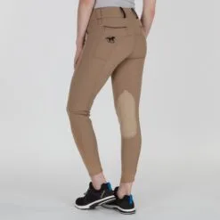 Piper Original Low-Rise Breeches By SmartPak - Knee Patch -Equestrian Supplies Sales Store 20947 tanblack 0536