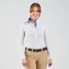 Piper Long Sleeve Show Shirt By SmartPak - Clearance! -Equestrian Supplies Sales Store 23986 sharks 3834