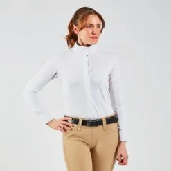 Piper Long Sleeve Show Shirt By SmartPak - Clearance! -Equestrian Supplies Sales Store 23986 sharks 3882