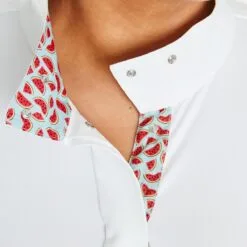 Piper Long Sleeve Show Shirt By SmartPak - Clearance! -Equestrian Supplies Sales Store 23986 watermelons 25615