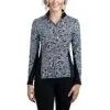 Kastel Signature 1/4 Zip Sun Shirt - Clearance! -Equestrian Supplies Sales Store 25122 blackleaves 1