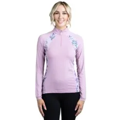 Kastel Signature 1/4 Zip Sun Shirt - Clearance! -Equestrian Supplies Sales Store 25122 lilacheurs 1