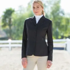 Piper Softshell Show Coat II By SmartPak -Equestrian Supplies Sales Store 26409 black model