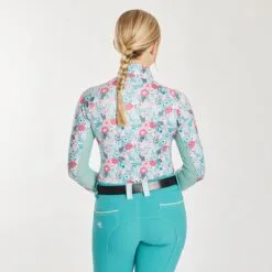 Piper SmartCore&trade; Long Sleeve ¼ Zip Sun Shirt- Clearance! -Equestrian Supplies Sales Store 29332 multifloral 2