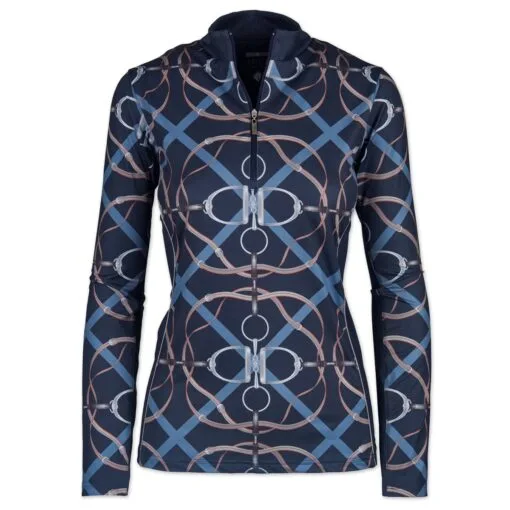 Arista Performance 1/4 Zip - Clearance! -Equestrian Supplies Sales Store 30923 midnightbits front