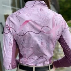 Arista Performance 1/4 Zip - Clearance! -Equestrian Supplies Sales Store 30923 ridepinkpaisley 6