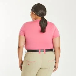 Piper SmartCore&trade; Short Sleeve Crew Neck Sun Shirt - Clearance! -Equestrian Supplies Sales Store 31291 darkrose 24986