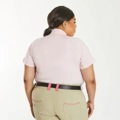 Piper SmartCore&trade; Short Sleeve ¼ Zip Sun Shirt- Clearance! -Equestrian Supplies Sales Store 31292 lightrose 25033