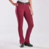 Piper Knit Mid-Rise Boot Cut Breeches By SmartPak - Knee Patch - Clearance! 2 Piper Knit Mid-Rise Boot Cut Breeches By SmartPak - Knee Patch - Clearance! -Equestrian Supplies Sales Store 31466 merlot charcoal 8465