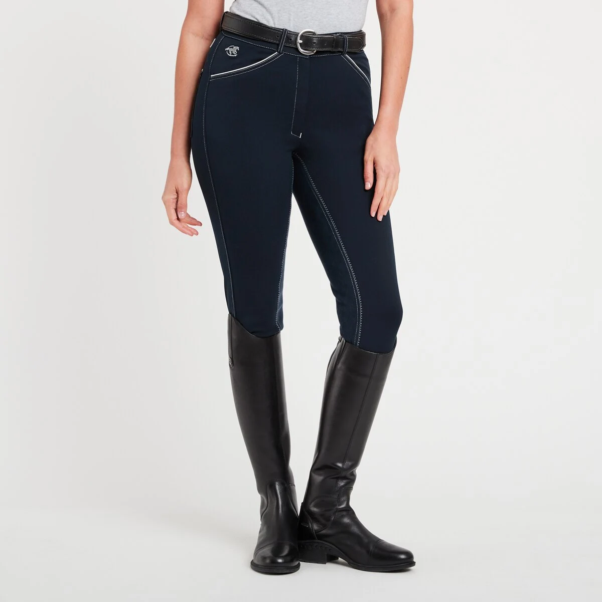 Piper Original High-Rise Breeches By SmartPak - Full Seat 3 Piper Original High-Rise Breeches By SmartPak - Full Seat