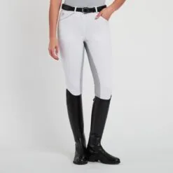 Piper Original High-Rise Breeches By SmartPak - Full Seat 18 Piper Original High-Rise Breeches By SmartPak - Full Seat -Equestrian Supplies Sales Store 31471 white 1
