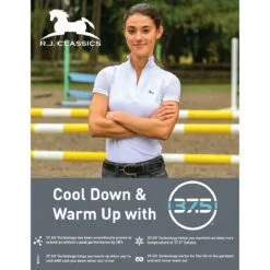RJ Classics Lyla Jr Sun Shirt W/ 37.5 Temperature Regulating Technology - Clearance! -Equestrian Supplies Sales Store 31619 33198 signage 7