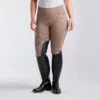 Kerrits Fleece Lite II Tights - Knee Patch - Clearance! -Equestrian Supplies Sales Store 32432 flaxen walnut 5678