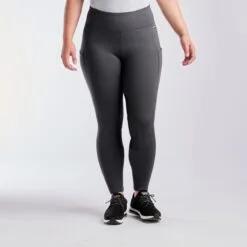 Kerrits Fleece Lite II Tights - Knee Patch - Clearance! -Equestrian Supplies Sales Store 32432 obsidian black 5746