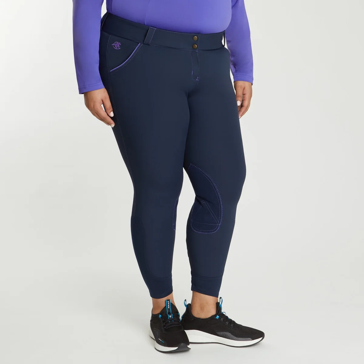 Piper Evolution Breeches By SmartPak - Knee Patch - Clearance! 5 Piper Evolution Breeches By SmartPak - Knee Patch - Clearance! - Image 3