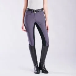Hadley High-Rise Breeches By SmartPak - Full Seat - Clearance! -Equestrian Supplies Sales Store 33066 charcoal black bom 1943