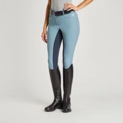 Hadley High-Rise Breeches By SmartPak - Full Seat - Clearance! -Equestrian Supplies Sales Store 33066 slateblue 1