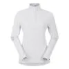 Kerrits Encore Long Sleeve Show Shirt - Clearance! -Equestrian Supplies Sales Store 33096 white front silo