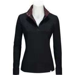 RJ Classics Maddie Long Sleeve Show Shirt W/ 37.5 Temperature Regulating Technology - Clearance -Equestrian Supplies Sales Store 33198 caviarmicrofloral 1