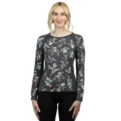 Kastel Signature Crew Neck Long Sleeve Sun Shirt - Clearance! -Equestrian Supplies Sales Store 33200 asphaltartichokebotanical 1