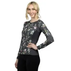 Kastel Signature Crew Neck Long Sleeve Sun Shirt - Clearance! -Equestrian Supplies Sales Store 33200 asphaltartichokebotanical 2