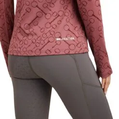 Ariat Prophecy 1/4 Zip Baselayer - Clearance! -Equestrian Supplies Sales Store 33405 wildgingerbit 3