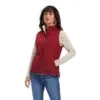 Ariat R.E.A.L Reversible Dilon Vest -Equestrian Supplies Sales Store 33409 rougered 1