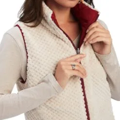 Ariat R.E.A.L Reversible Dilon Vest -Equestrian Supplies Sales Store 33409 rougered 4