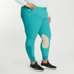 Piper Evolution Mid-rise Breeches By SmartPak - Knee Patch - Clearance! -Equestrian Supplies Sales Store 33430 darkeucalyptuslight 1468