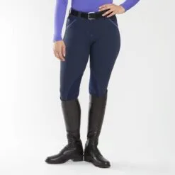 Piper Evolution Mid-rise Breeches By SmartPak - Knee Patch - Clearance! -Equestrian Supplies Sales Store 33430 navydarkiris 16858