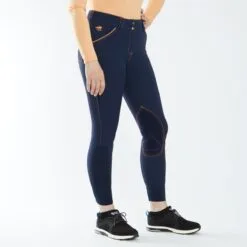 Piper Evolution Mid-rise Breeches By SmartPak - Knee Patch - Clearance! -Equestrian Supplies Sales Store 33430 navymelon 18069