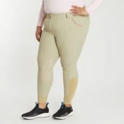 Piper Evolution Mid-rise Breeches By SmartPak - Knee Patch - Clearance! -Equestrian Supplies Sales Store 33430 tandarkrose 1544