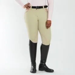 Piper Evolution Mid-rise Breeches By SmartPak - Knee Patch - Clearance! -Equestrian Supplies Sales Store 33430 tandarkrose 18354