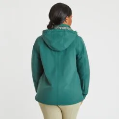 Hadley Waterproof Winter Insulated Jacket By SmartPak -Equestrian Supplies Sales Store 33434 darkemerald 3