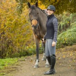 Kerrits Transition Stretch Fleece Vest -Equestrian Supplies Sales Store 33531 black l1