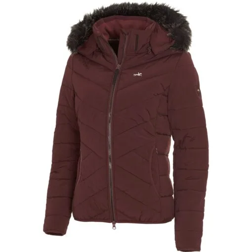 Schockemöhle Vicky Insulated Winter Coat -Equestrian Supplies Sales Store 33631 wine 1