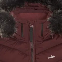 Schockemöhle Vicky Insulated Winter Coat -Equestrian Supplies Sales Store 33631 wine 2