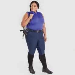 Piper SmartCore&trade; Sleeveless ¼ Zip Sun Shirt - Clearance! -Equestrian Supplies Sales Store 33996 darkiris 33429 navydarkiris 31672 black 29496 black 23828 black 20390