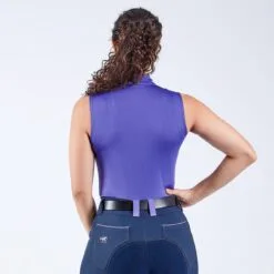 Piper SmartCore&trade; Sleeveless ¼ Zip Sun Shirt - Clearance! -Equestrian Supplies Sales Store 33996 darkiris 3817