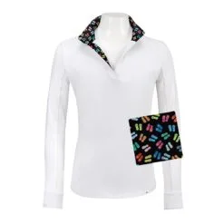 RJ Classics Maddie Jr Long Sleeve Show Shirt W/ 37.5 Temperature Regulating Technology - Clearance! -Equestrian Supplies Sales Store 34066 flipflops 3