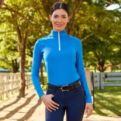 RJ Classics Sienna Long Sleeve W/ 37.5&reg; Temperature Regulating Technology - Clearance! -Equestrian Supplies Sales Store 34069 deepwater l1