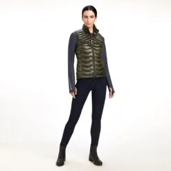 Ariat Ideal Down Vest - Clearance! -Equestrian Supplies Sales Store 34573 forestmist 4