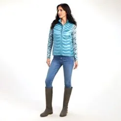 Ariat Ideal Down Vest - Clearance! -Equestrian Supplies Sales Store 34573 iridescentarctic 4