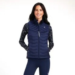 Ariat Ideal Down Vest -Equestrian Supplies Sales Store 34573 navyeclipse 1